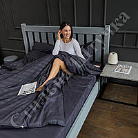 Страйп Сатін Комплект постільної білизни розмір Євро,доставка по Україні