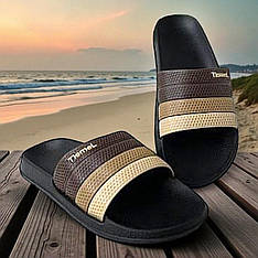 Стильні підліткові шльопанці для юнаків та дівчат, розмір від 36 до 39