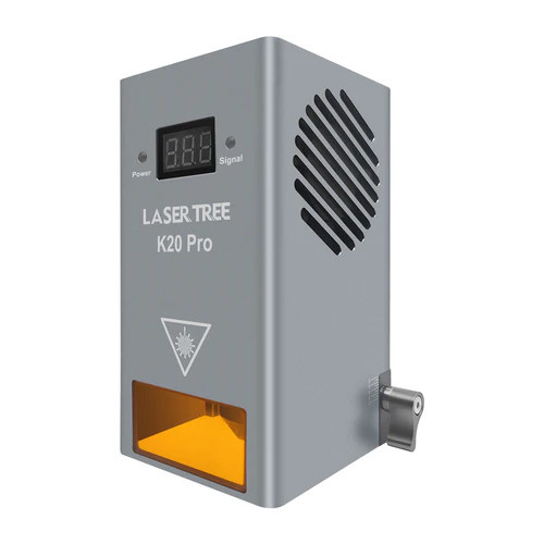 Потужний лазер із подаванням повітря для різання гравіювання 20Вт 450нм Laser Tree K20 Pro