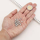 Пришивні Стрази, Скло Гірський Кришталь, Основа Латунь, Кінський око, Колір: Безбарвний, Розмір: 8х4х3.5мм, фото 4