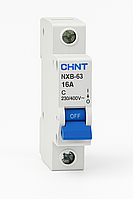 Автоматичний вимикач постійного струму CHINT NXB-63 1P 16A