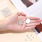 Застібка Карабін-Лобстер, Сплав, Колір: Срібло, Розмір: 12х6 мм, Отвір 1.2 мм, 100 шт./контейнер, 1 контейнер, фото 2