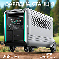 Зарядна станція Zendure SuperBase V4600 Зарядна станція для дому для квартири 3680 Вт потужна портативна LiFePO4 4608Вт/год