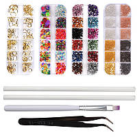 Декор і Інструменти для Дизайну Ногтів, Набір, 1 набор