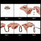 Силіконова Нитка 0.8 мм/10 м, Еластична, Гумка, Колір: Безбарвний, Товщина 0.8 мм, 10 м/котушка, 1 катушка, фото 3