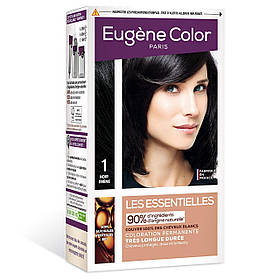 Стійка фарба без аміаку Eugene Perma ESSENTIEL ВІО No1 Чорний 115 мл