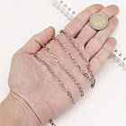 Ланцюг Якісне Плетіння, Неіржавка сталь, Непаяна, Дзвено: 7х4х0.8мм (1 м), фото 5