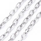 Ланцюг Якісне Плетіння, Неіржавка сталь, Непаяна, Дзвено: 7х4х0.8мм (1 м), фото 9