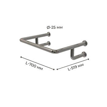 Поручні настінні для умивальника