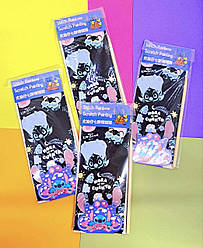 Гравюра 4 аркуші 8.5*21 см Стіч