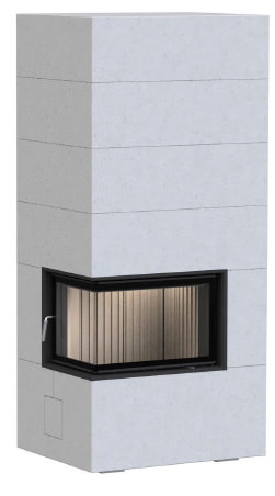 Каминна система Brunner BSG 02 left з водяним контуром