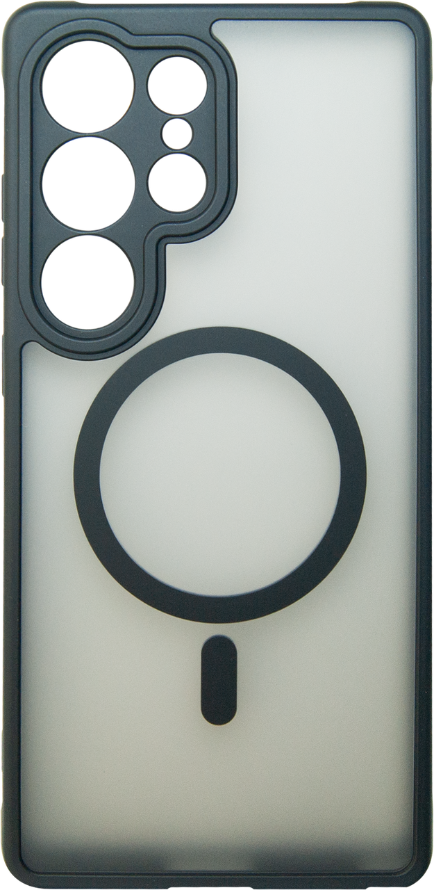 Накладка SA S25 Ultra S938 black Anti Drop Full Camera MagSafe