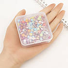 Набір для виготовлення Прикрашань, Змішані Бусини Оббиті Металом, Колір: Мікс Розмір: 7.4х7.3х2.5см, 1 набор, фото 5