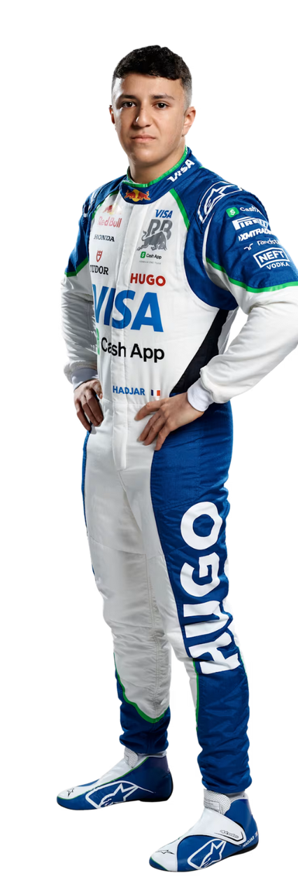 Ростова фігура Ісак Хаджар Формула 1 180 см, картон