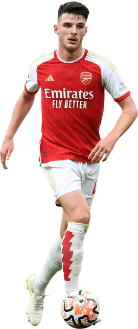 Ростова фігура Деклан Райс Футбол 180 см, картон