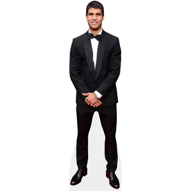 Ростова фігура Алькарас Гарфія Карлос Теніс 180 см, картон