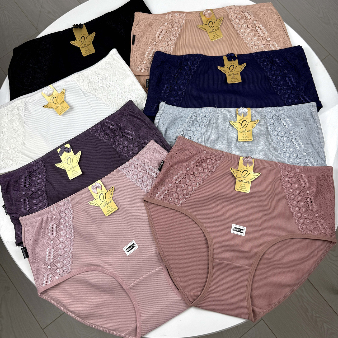 Жіночі бавовняні трусики Aonidaisi #5229, фото 1