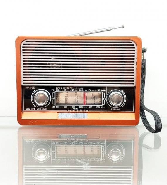 Ретро-радіо Everton 10 мS6 Bluetooth Usb/SD/Aux/FM AN 8888809, фото 1