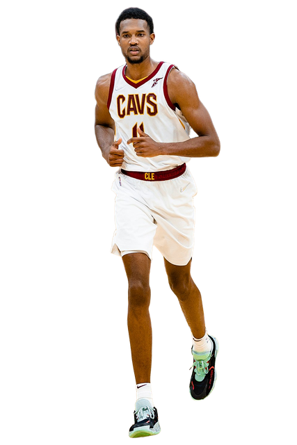 Ростова фігура Еван Моблі (Клівленд Кавальєрс) Баскетбол 180 см, картон