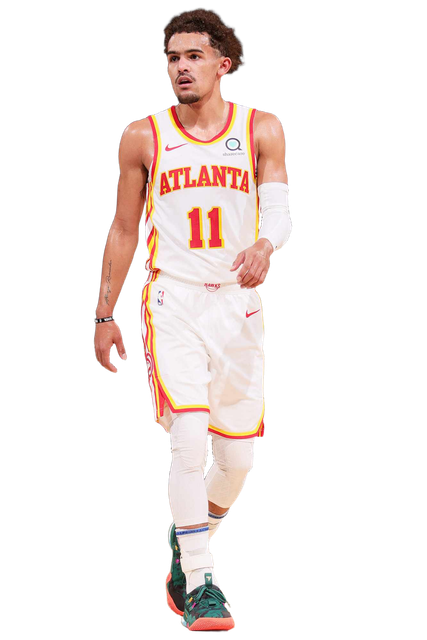 Ростова фігура Трей Янг (Атланта Хоукс). Баскетбол 180 см, картон