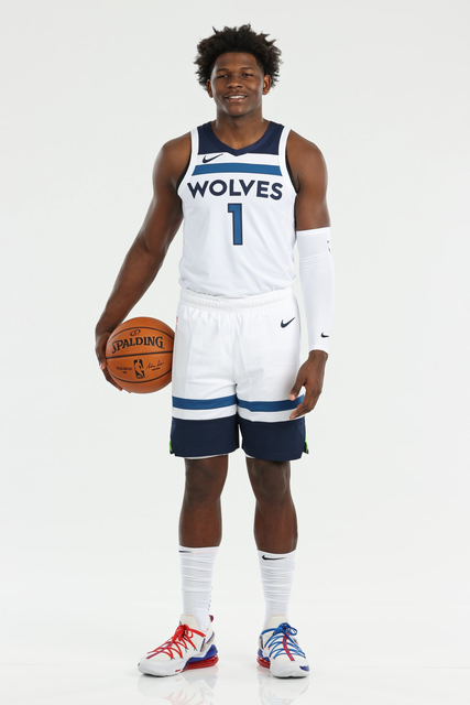 Ростова фігура Ентоні Едвардс (Міннесота Тімбервулвз) Баскетбол 180 см, картон