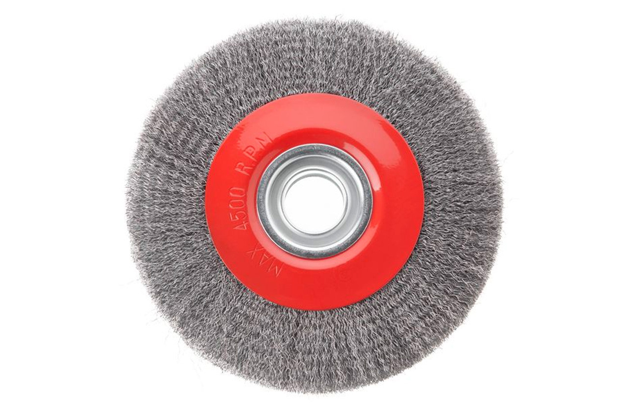 Щітка дискова Intertool 200 мм рифлена (BT-6200), фото 1