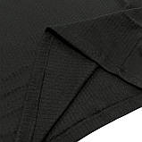 Зимовий чоловічий лонгслів термо кофта базова бавовна рубчик з флісовим начосом Чорний, фото 3
