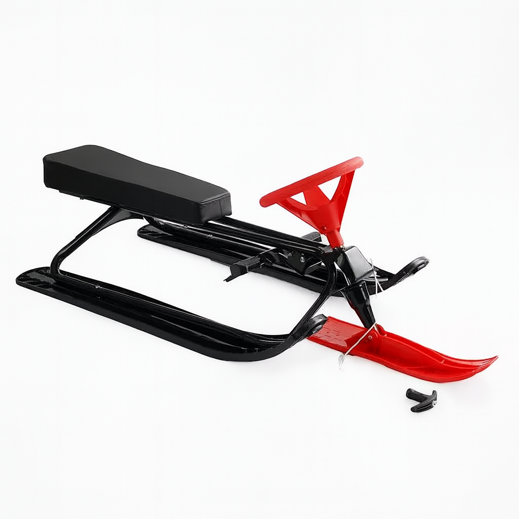 Снігокат Skyper S-70118 червоний — комфорт і керованість на зимових трасах, фото 1