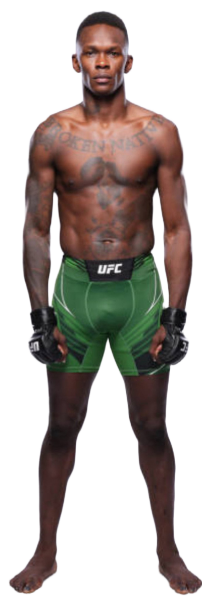 Ростова фігура Ісраель Адесанья UFC 180 см, картон