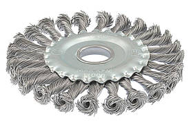 Щітка дискова Mastertool 125 мм плетені (19-9012)