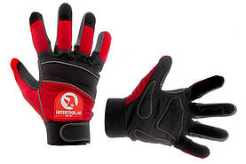 Рукавички Intertool неопренові комбіновані спандексом 9" (SP-0141)