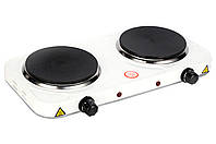 Плита електрична CB 2 x 2000Вт чавун (137-CB3746)