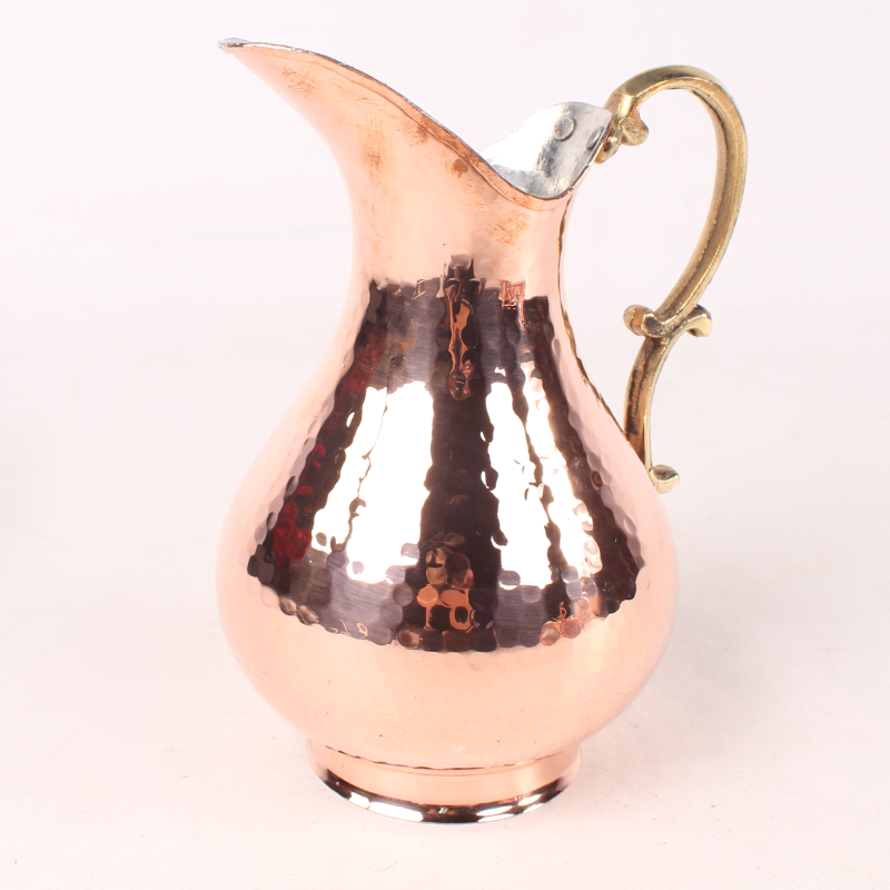 Мідний глечик 1,9 л, лужен.( ВT-125), фото 1