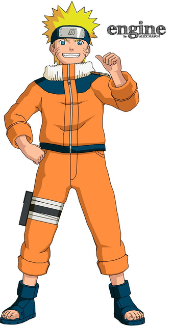 Ростова фігура Узумаки Наруто Наруто: Ураганні хроніки 180 см, картон