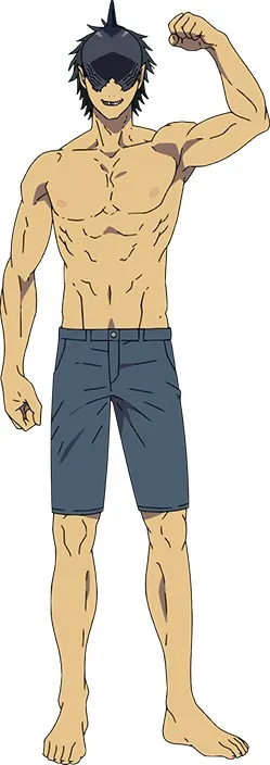 Ростова фігура Промінь Людина-бензопила 180 см, картон