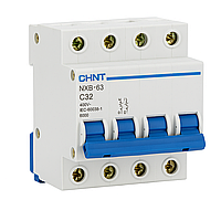 Автоматичний вимикач постійного струму CHINT NXB-63 3P 32A