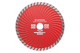 Диск алмазний Intertool 150 мм турбоволна Pro (CT-2008)