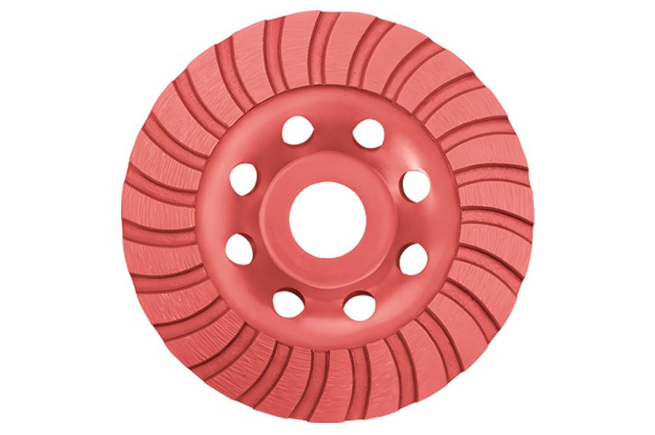 Диск алмазний для шліфування бетону Intertool 125 мм турбоволна (CT-6225), фото 1