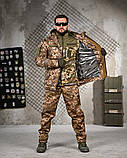 Зимовий тактичний костюм NEPTUN 5в1 пиксель з рукавицями та термобілизною ПП8170 ТМ, фото 2