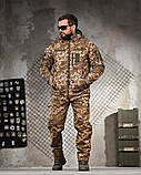 Зимовий польовий костюм NEPTUN 5в1 пиксель з рукавицями та термобілизною ПП8170 ТМ, фото 3