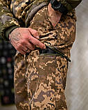 Зимовий польовий костюм NEPTUN 5в1 пиксель з рукавицями та термобілизною ПП8170 ТМ, фото 9