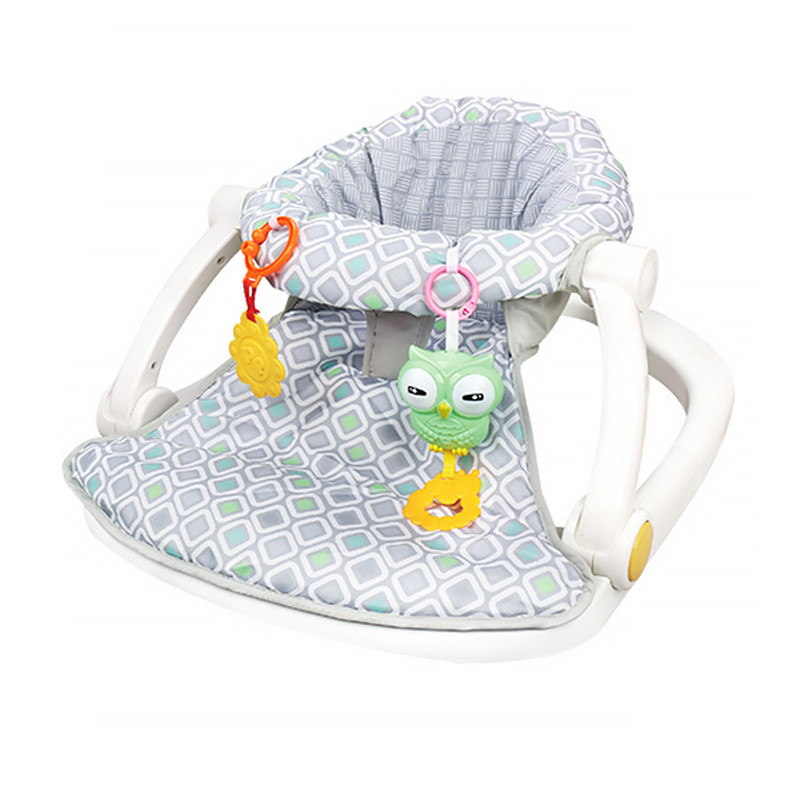 Крісло-сидіння для малюка Tiibaby 68178 50х30 см Сірий 13205-84441, фото 1