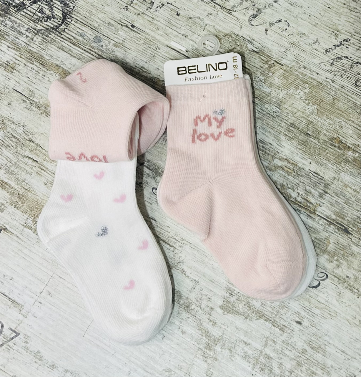 Бавовняні шкарпетки для дітей Bunny, фото 1