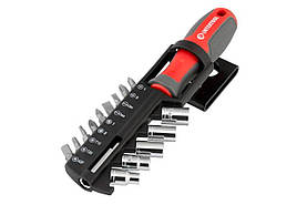 Викрутка Intertool 15 од. Pro (VT-3343)