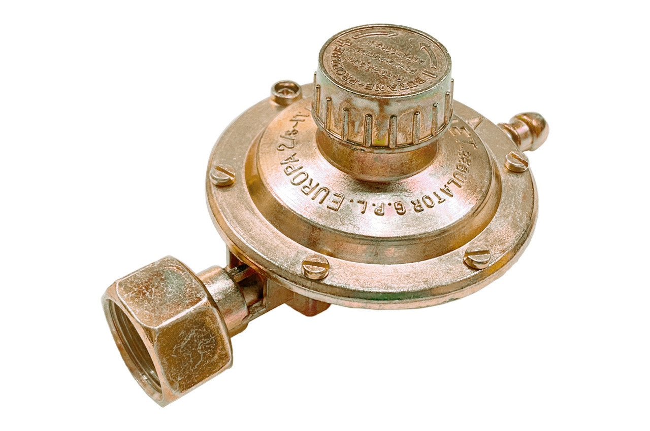 Редуктор газовий ATF 1кг/год пропан-бутан з регулюванням Italy (ATF-123), фото 1