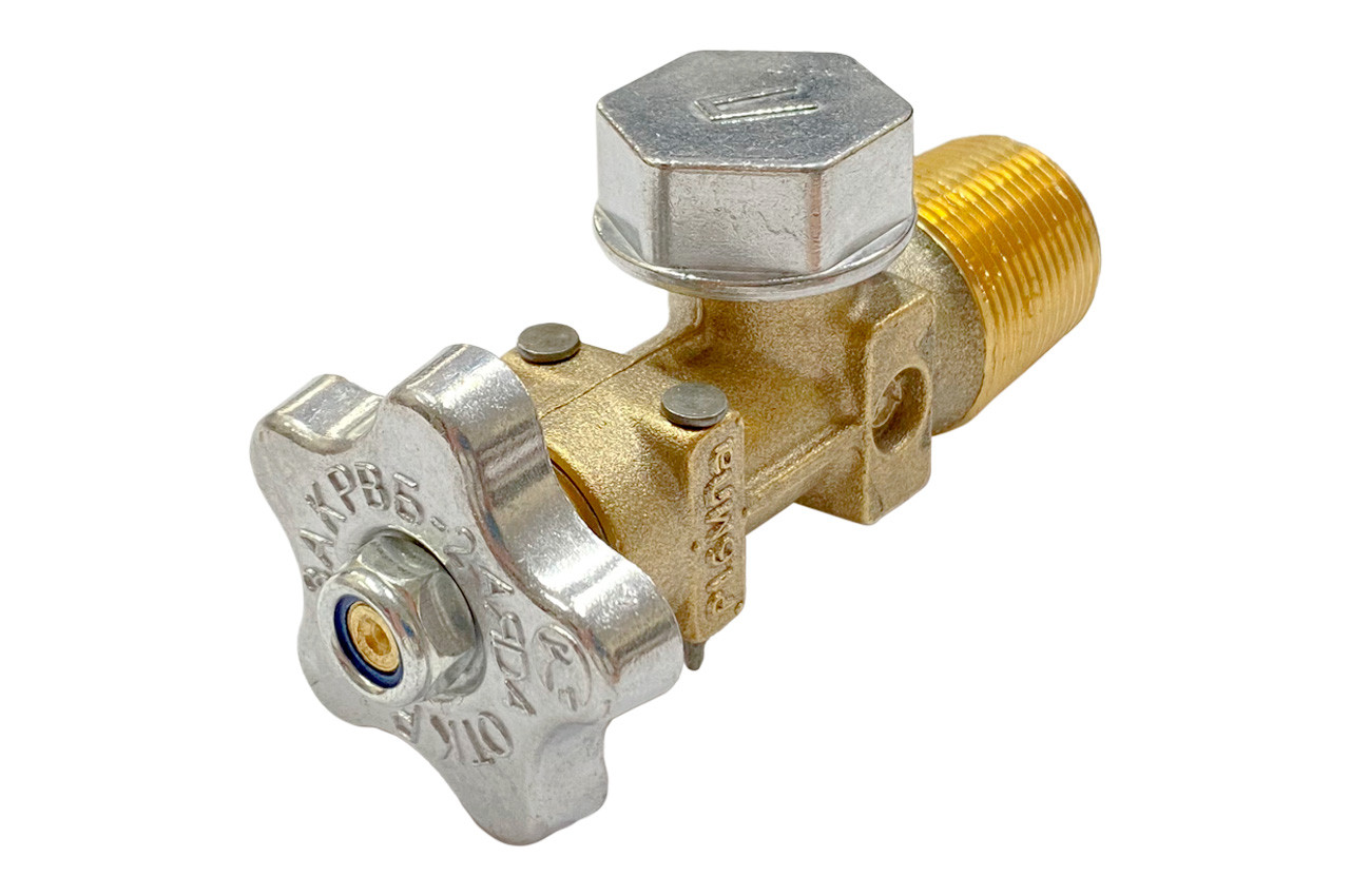 Вентиль на балон пропановий ATF ВБ-2 латунь (ATF-1022), фото 1