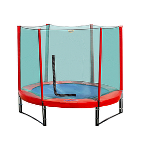 Батут із сіткою Kidigo Premium 304 см Червоний (1513610815)