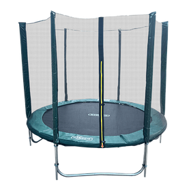 Батут із сіткою Kidigo 244 см Зелений (1513610819)