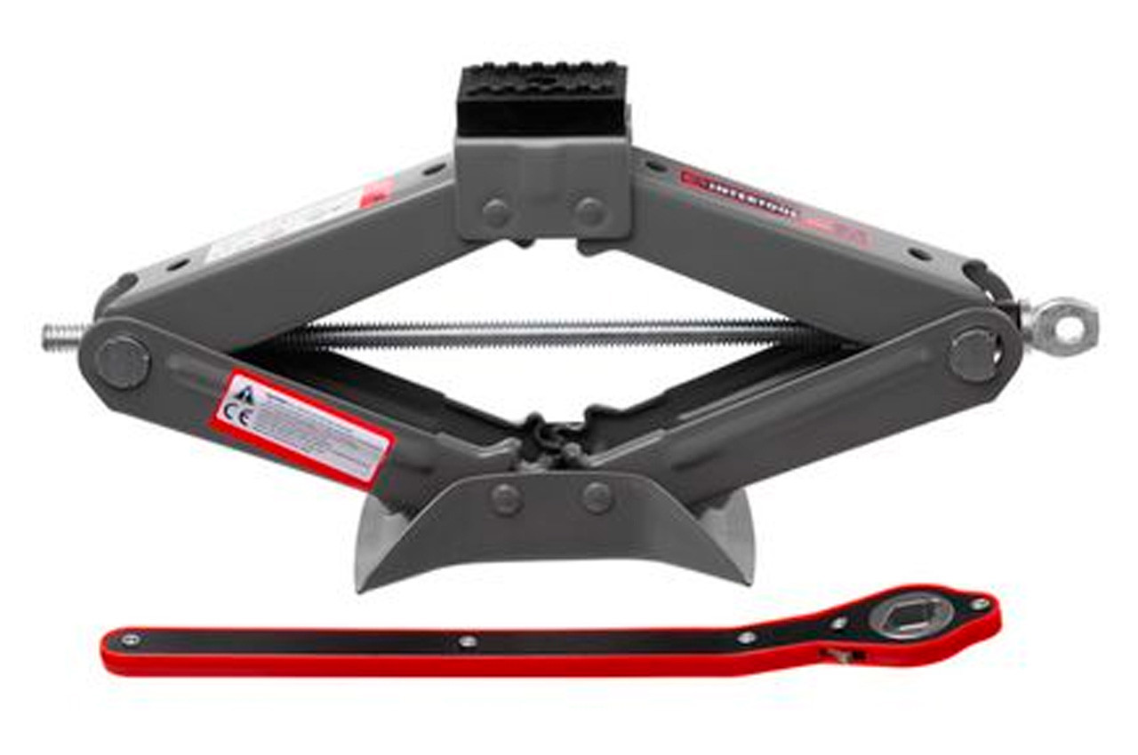 Домкрат механічний Intertool 2т x 110-400мм ромбоподібний з тріскачкою (GT0185), фото 1