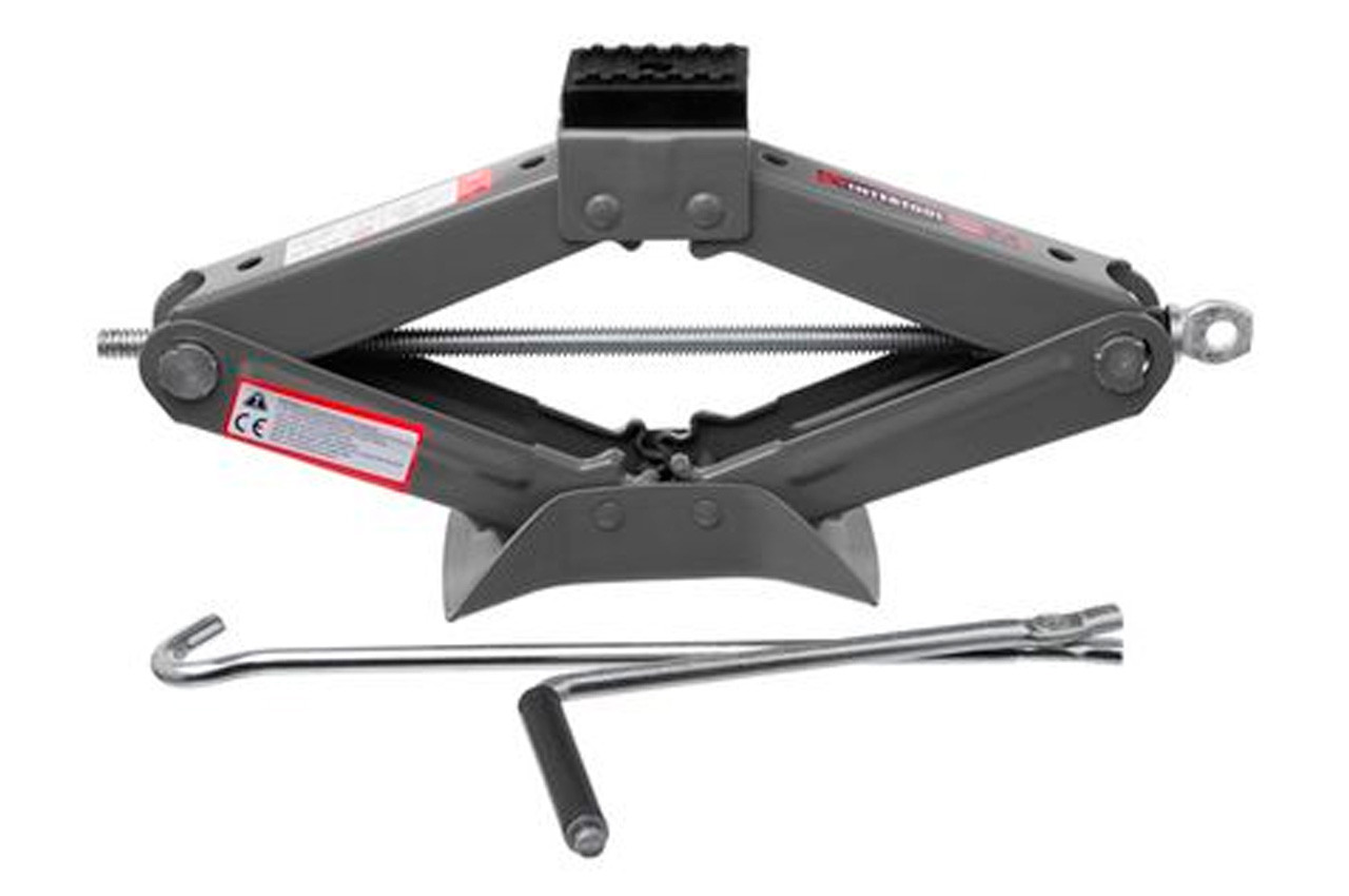 Домкрат механічний Intertool 2т x 110-400мм ромбоподібний (GT0184), фото 1